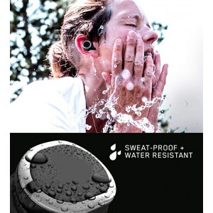 Wireless Headphones for Running, Secure Fit, Sweat-Proof and Water Resistant, Custom Sound, 12 Hours In Your Pocket, Music + Calls