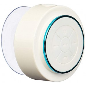 IPX7 Water-Proof Bluetooth Speaker (Blue/White)