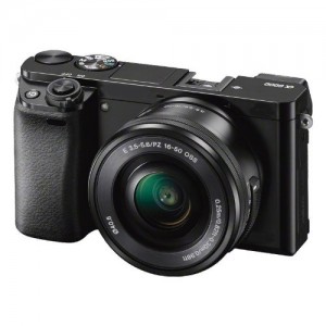 Mirrorless Camera w/16-50mm Lens & Two 64GB SD Card Bundle